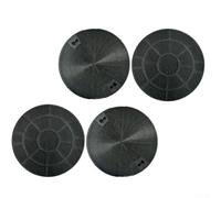 Confezione da 4 filtri ai carboni attivi per cappe Electrolux compatibili con E3CFT29, MCFE39, EFC105X, EFC60001K, EFC60001W, EFC60110X, EFC60RX, EFC630K, EFC630X, EFC635XA, EFC635X