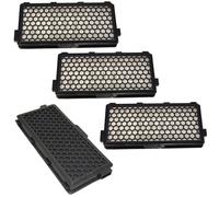 4-Pack Attivo Filtro Hepa per Miele S4000-S8000 Series Contenitore Aspirapolveri