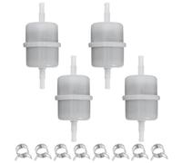 Confezione da 4 filtri carburante ottimizzazione prestazioni motore integrazione