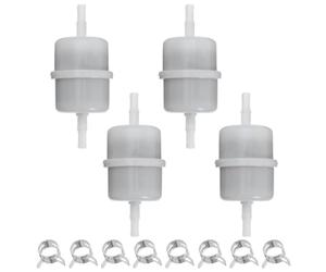 Confezione da 4 filtri carburante ottimizzazione prestazioni motore integrazione