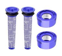 Confezione da 4 filtri di ricambio, compatibili con Dyson, filtri HEPA for aspirapolvere senza fili V7, V8 Animal e V8 Absolute.
