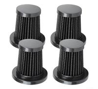 Confezione da 4 filtri di ricambio per aspirapolvere portatile senza fili per auto 3 in 1 compatibile con Aucoofany Hasfu per migliorare il flusso d'aria