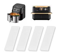 Confezione da 4 filtri di ricambio per friggitrice ad aria Instant Vortex Plus, accessori per friggitrice ad aria grande da 10,4 l, filtri riutilizzabili per assorbire grasso e odori con texture