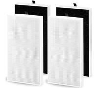 Confezione da 4 filtri di ricambio per purificatore d'aria a doppia azione HEPA per filtri Febreze e Honeywell U, Repalce FRF102B e HRF201B, adatti per purificatori d'aria serie FHT170, FHT180,
