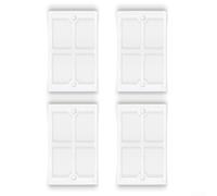 Confezione da 4 filtri HEPA per ECOVACS per Deebot X8 T80, progettati per la massima filtrazione di polvere e fognature