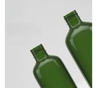 Confezione da 4 flaconi dispenser riutilizzabili in plastica o shampoo, contenitori per bagnoschiuma in PP da 500 ml, trasparenti per avere una vista del livello superiore della lozione facile da