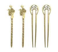 Confezione Da 4 Forcine Per Capelli Retrò, Accessori Per Capelli In Metallo, Accessori Eleganti Per Capelli Per Donna, Strumenti Per Capelli, Accessori Per La Decorazione Dei Capelli