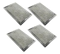 4-Pack Forno Cappuccio Alluminio Rete Grasso Filtro Per Ge Geh Jvm PSA Sc Zs