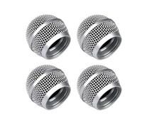 Confezione da 4 griglie di ricambio per microfono a rete, per Shure PG58, PGA58, PGA48