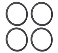 Confezione da 4 guarnizioni di ricambio in silicone compatibili con bottiglie d'acqua da 40,5 mm, 90,5 ml, anelli di tenuta a prova di perdite, per una chiusura sicura del coperchio e la conservazione