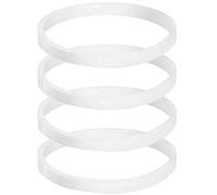 Confezione da 4 guarnizioni in gomma bianca O-Ring di ricambio per frullatore Nutri Ninja modello BL455, BL455-30, BL 580...