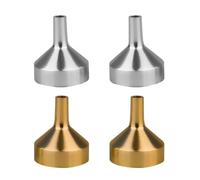 Confezione Da 4 Imbuti In Alluminio, Mini Imbuti, Strumenti Di Erogazione, Imbuti Multifunzionali, Imbuti Portatili