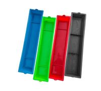 Confezione da 4 mangiatoie per polli, di grande capacità, per recinzioni sospese, contenitore per abbeveratoio per pollame, secchio in plastica