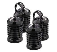 Confezione da 4 matrici per pediluvio disintossicante ionico, kit di ricambio per pediluvio ionico, sistema disintossicante in acciaio inox rotondo (adattatore da 6,35 mm)
