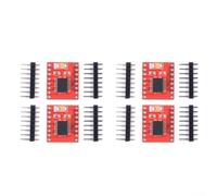 Confezione da 4 moduli driver motore a doppio canale TB6612FNG e DRV8833 per scheda breakout per motori con ingranaggi CC, controller H-Bridge a bassa tensione per robot Arduino (TB6612FNG)