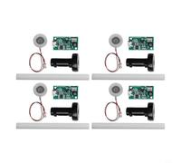 Confezione da 4 moduli umidificatori USB 5 V scheda di atomizzazione con 740 fori 5 µm nebbia fine fai da te diffusore di aromaterapia kit spruzzatore di profumo verde