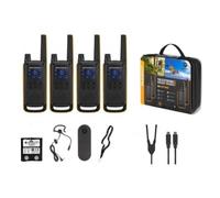 Confezione da 4 Motorola Talkabout T82 Extreme + 4 auricolari Bodyguard Confezione da 4 pezzi Motorola Talkabout T82 Extreme, una grande aggiunta alle