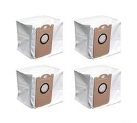 Confezione da 4 o 10 sacchetti per aspirapolvere robot per Cleanova W11, ricariche autosvuotanti, sacchetti di ricambio in tessuto non tessuto con grande capacità per animali domestici e bambini