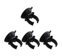 Confezione da 4 o 8 ventose per riscaldatori per acquario, ventose in resina nera da 35 mm, per termostato e barra antipioggia, morsetti per tubo fino a 2,5 cm di diametro (4 pezzi)