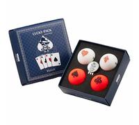 Confezione da 4 palline da golf e pennarello Volvik Lucky Pack (x4) Blanc TU