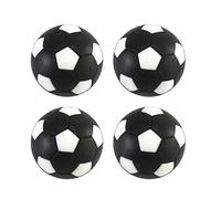 Confezione da 4 palloni da biliardino lisci per tavoli da biliardino standard e classici da tavolo, palline da calcio di ricambio per biliardino, piccole