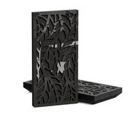 Confezione da 4 pannelli decorativi acustici stretti | 50 x 25 cm | Assorbimento acustico e controllo dell'eco per interni della casa | Design moderno organico | Spessore modello-colore: [K5-33 mm |