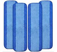 Confezione da 4 panni in microfibra compatible with la pulizia del pavimento in legno Bona Premium Spray Mop