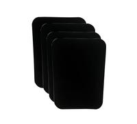 Confezione da 4 parastinchi da sci con schiuma elastica in neoprene, che assorbe gli urti e garantisce un'eccellente protezione durante lo sci avventura