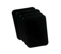Confezione da 4 parastinchi da sci con schiuma elastica in neoprene, che assorbe gli urti, per un'eccellente protezione durante lo sci e lo sci, parastinchi con schiuma elastica in neoprene che