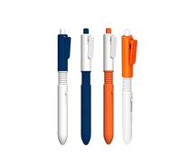 Confezione da 4 penne spray per bambini e adulti, 2 in 1, ritrattabili Writing & Squirt Function, Fun Practical Joke Pens for Kids & Adults - Creative Office/Classroom Gifts