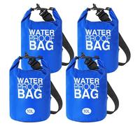 Confezione da 4 pesi per piscina, 10 l, sacchetti impermeabili in PVC per piscine fuori terra, ideali per viaggi e pesca