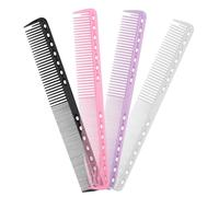 Confezione Da 4 Pettini Per Parrucchieri, Accessori Per Parrucchieri, Strumenti Per Parrucchieri, Pettini A Denti Fini, Pettini Portatili, Adatti Per Tagliare, Uso Domestico