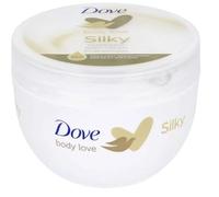 Confezione da 4 pezzi - Dove Nourishment Body Cream - Silky - tutti i tipi di pelle - 300 ml