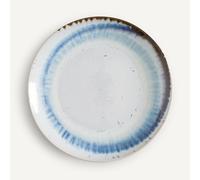 Confezione da 4 piatti piani in gres Amadora Blu TU