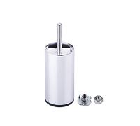 Confezione da 4 piedini rotondi per mobili, in cromo lucido, altezza 100 mm, Ø 50 mm, 10 cm, gambe in metallo con bullone M8, alzata letto, piedini per armadio, gambe del divano, dadi inclusi (4)