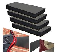 Confezione da 4 protezioni da parete per garage, 30 x 10 x 3 cm, protezione da parete per garage, paraspigoli in gommapiuma, autoadesive, per porte auto, garage e tettoia
