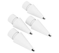 Confezione da 4 punte di ricambio compatibili con Apple Pencil 2a generazione/1a generazione/USB-C/Apple Pencil Pro, punte per matita in metallo per un controllo preciso come punte più lunghe da 0,78