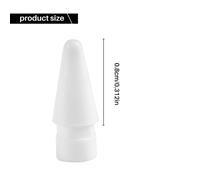 Confezione da 4 punte di ricambio per Apple Pencil (bianche)