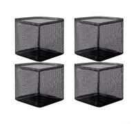 Confezione da 4 sacchetti riutilizzabili per piante da laghetto, design flessibile per una facile semina e un drenaggio ottimale, materiale a rete traspirante (quadrati)