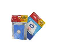 Confezione da 4 sacchetti universali Top Filter con adattatore Click Bag per aspirapolvere AEG 480