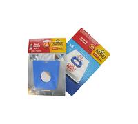 Confezione da 4 sacchetti universali Top Filter con adattatore Click Bag per aspirapolvere Siemens e Bosch 840