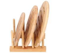 Confezione da 4 sottopentola con scolapiatti, sottopentola rotondo, tappetino caldo da, sottopentola per piatti caldi, pentola, ciotola, teiera, arredamento da