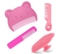 Confezione da 4 spazzole per bambini, pettine delicato per il latte, spazzola per capelli per bambini, efficace