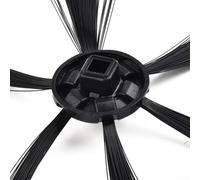 Confezione da 4 spazzole rotonde di ricambio compatibili con Severin RB7025