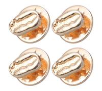 Confezione da 4 spille creative fatte a mano in metallo spilla unica decorazione abbigliamento accessori alla moda per donne ragazze accessori per abbigliamento alla moda, Misura unica, come descritto