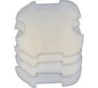 Confezione da 4 spugne filtranti for robot pulitore for piscine A1, cuscinetti in schiuma riutilizzabili