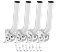 Confezione da 4 staffe universali per ponticello wireless - Palo esterno e montaggio a parete per AP punto-punto, punto di accesso, CPE, estensione WiFi, con regolazione dell'inclinazione di 160°