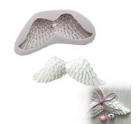 Confezione Da 4 Stampi 3d A Forma Di Ali D'angelo, Stampi In Silicone A Forma Di Angelo, Stampo Silicone Ali Angelo Per Torte E Decorazioni Fai Da Te Per Torte E Cupcake