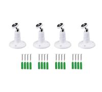 Confezione da 4 supporti da parete per Arlo Pro/Pro2/Pro3/Pro4/Ultra/Ultra2/HD/GO/Light/Essential