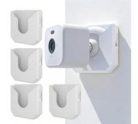 Confezione da 4 supporti per fotocamera Blink, compatibili con Blink Outdoor 4, 2k, Mini 2, Mini 2k (modello più recente), supporto adesivo senza trapano (bianco)